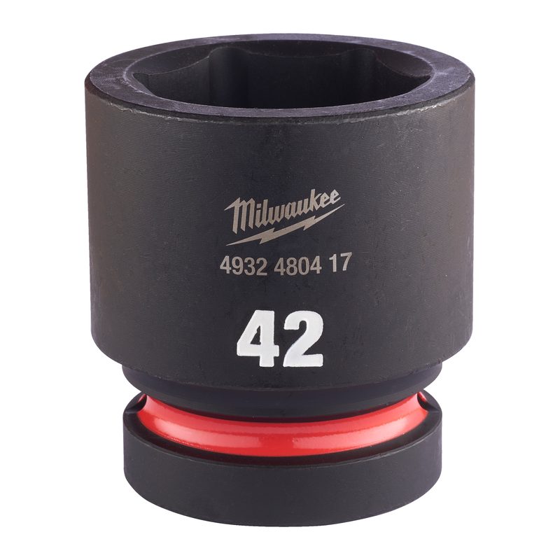 Milwaukee Průmyslové hlavice Shockwave 1" HEX 42mm krátké