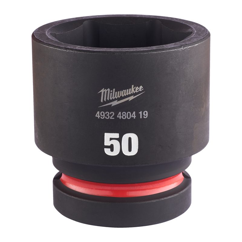 Milwaukee Průmyslové hlavice Shockwave 1" HEX 50mm krátké