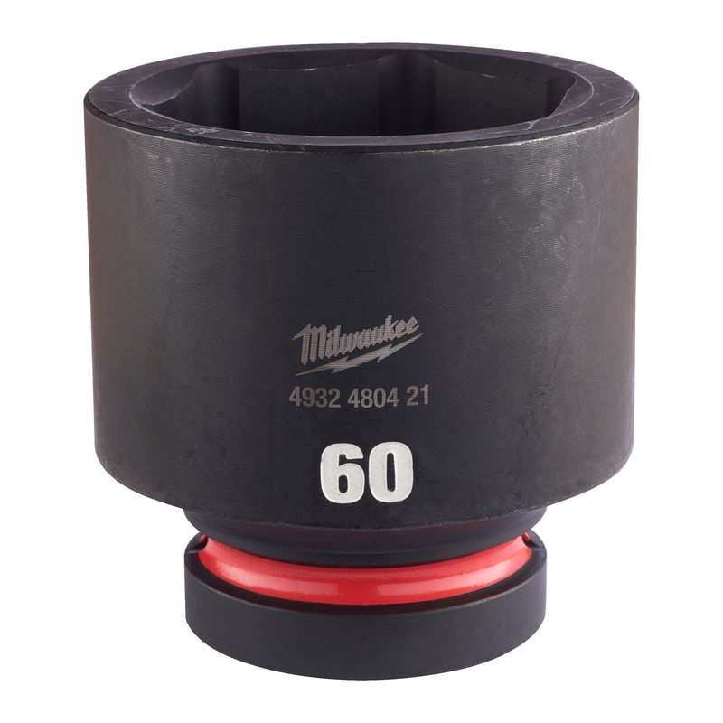 Milwaukee Průmyslové hlavice Shockwave 1" HEX 60mm krátké