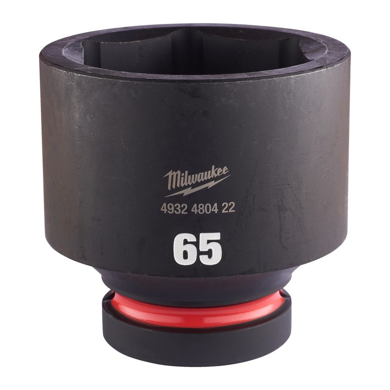 Milwaukee Průmyslové hlavice Shockwave 1" HEX 65mm krátké