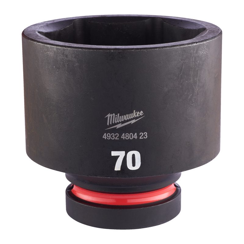 Milwaukee Průmyslové hlavice Shockwave 1" HEX 70mm krátké