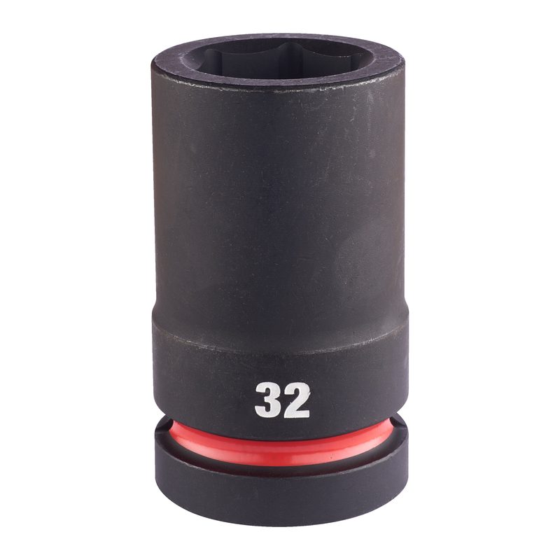 Milwaukee Průmyslové hlavice Shockwave 1" HEX 32mm dlouhé