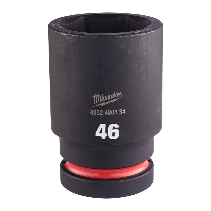 Milwaukee Průmyslové hlavice Shockwave 1" HEX 46mm dlouhé