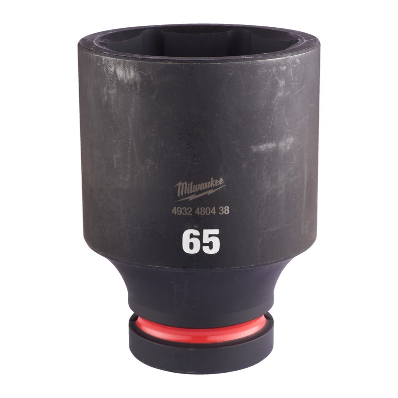 Milwaukee Průmyslové hlavice Shockwave 1" HEX 65mm dlouhé