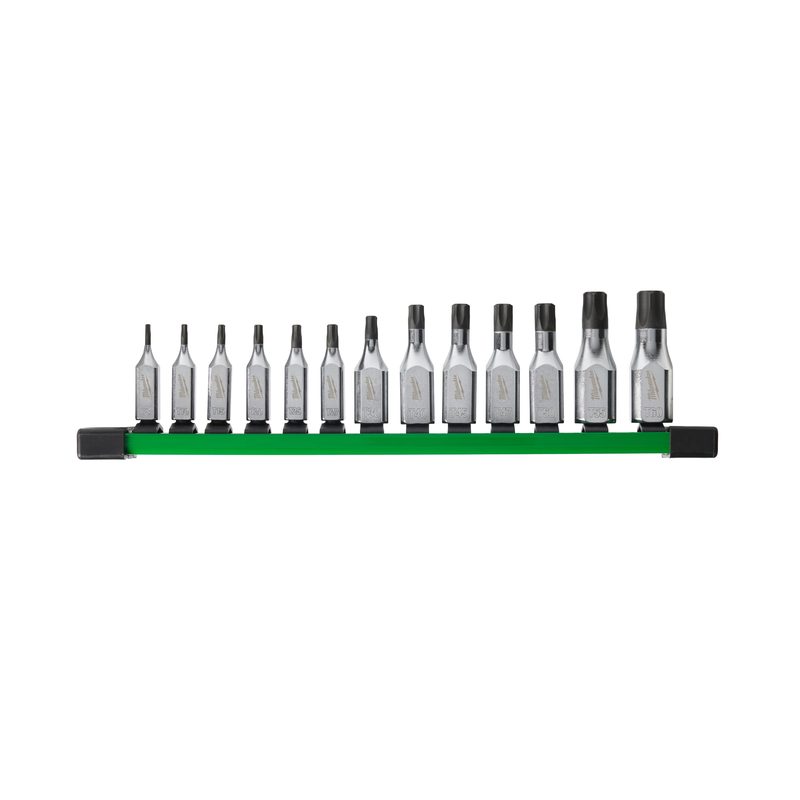 Milwaukee Sada nástrčných klíčů TORX 1/4” a 3/8”