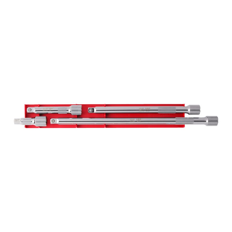 Milwaukee 1/2 prodloužení 4dílná sada(76,127,254,381mm)