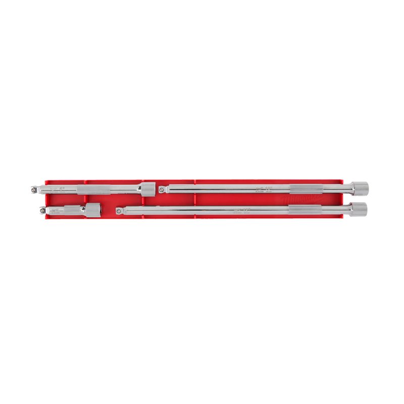 Milwaukee 4ks sada výkyvných prodlužovacích nástavců 1/4˝