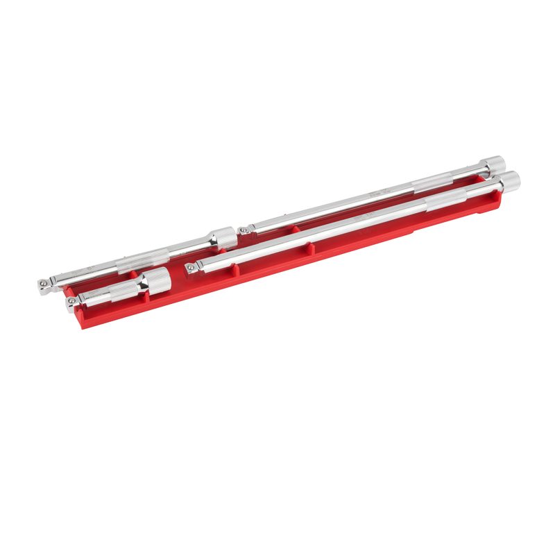 Milwaukee 4ks sada výkyvných prodlužovacích nástavců 1/4˝