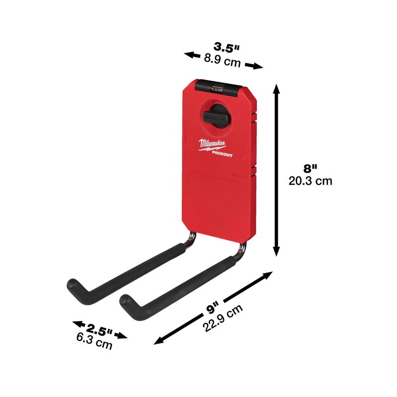 Milwaukee PACKOUT rovný univerzální háček - 1ks