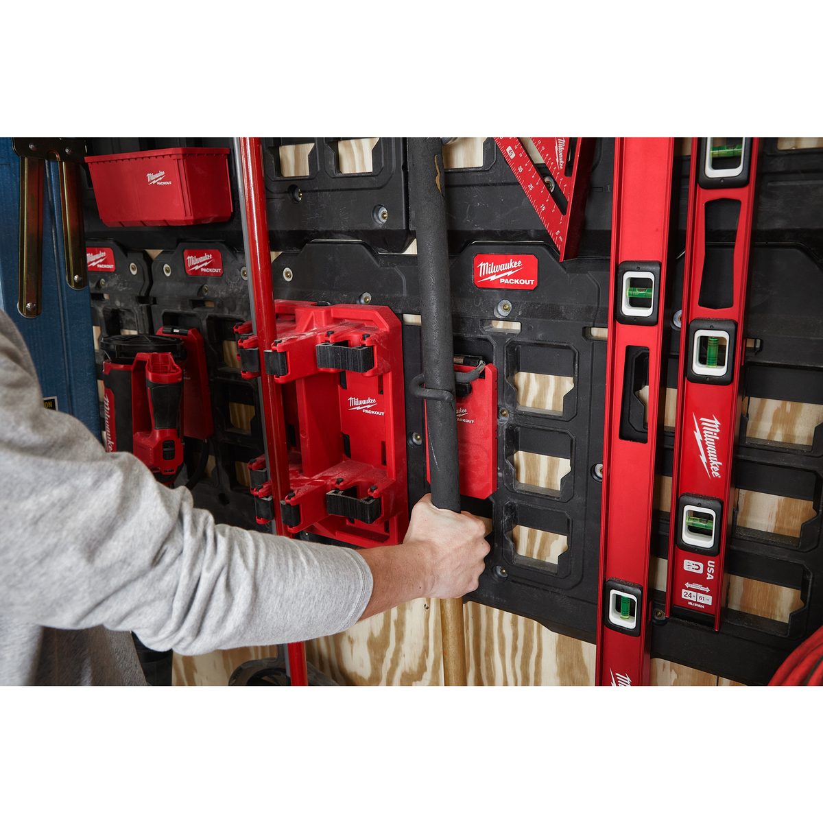 Milwaukee PACKOUT velký S háček - 1ks