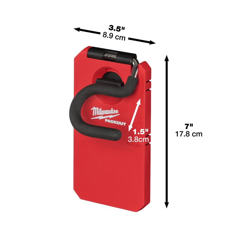 Milwaukee PACKOUT velký S háček - 1ks