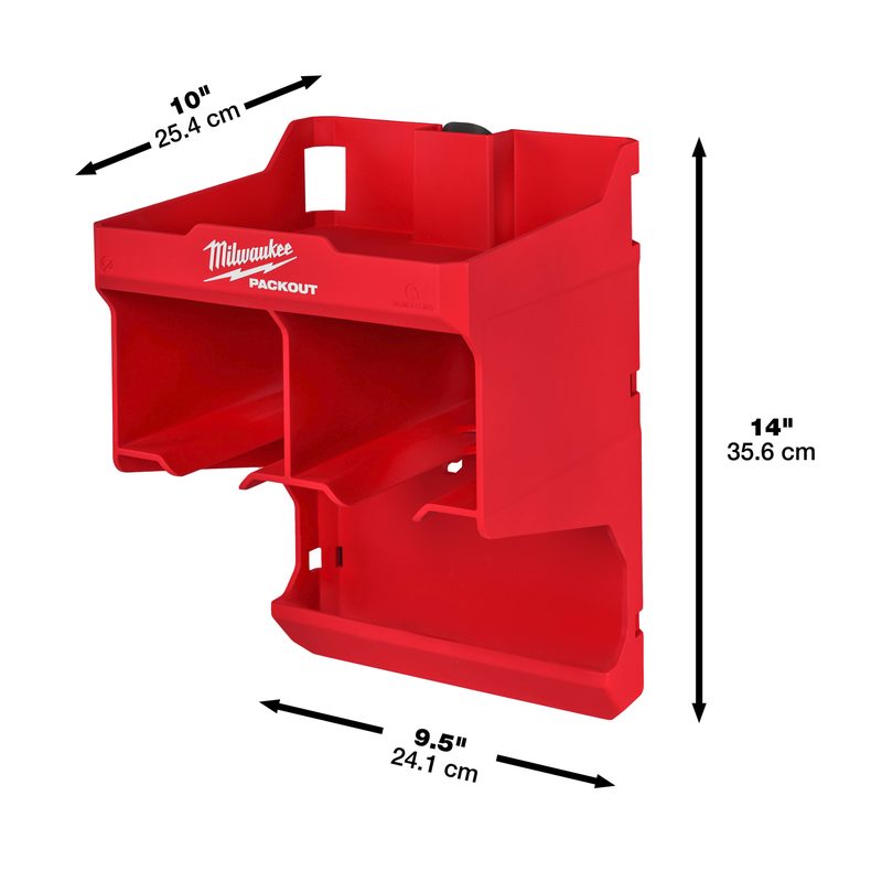 Milwaukee PACKOUT držák na vrtačku - 1ks