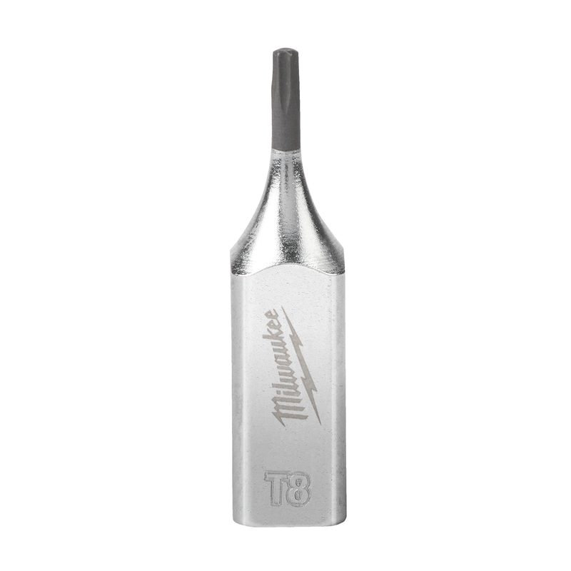 Milwaukee 1/4" čtverec T8 Torx nástrčná hlavice