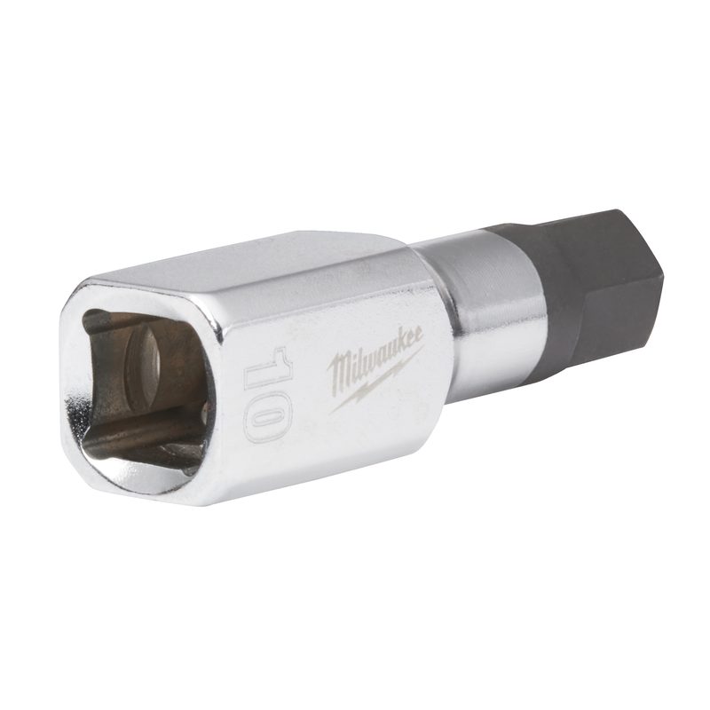 Milwaukee 3/8" čtverec 10mm Hex nástrčná hlavice