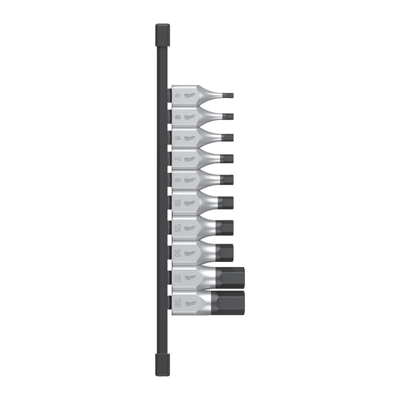 Milwaukee 10ks sada 1/2" hlavic Imbus