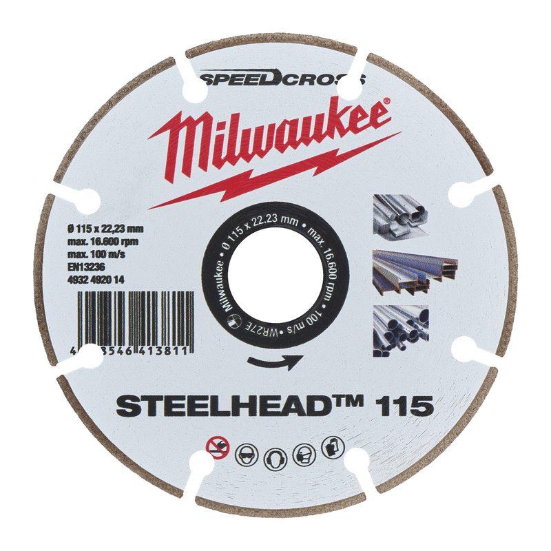 Milwaukee Diamantový kotouč STEELHEAD 115mm - 1ks