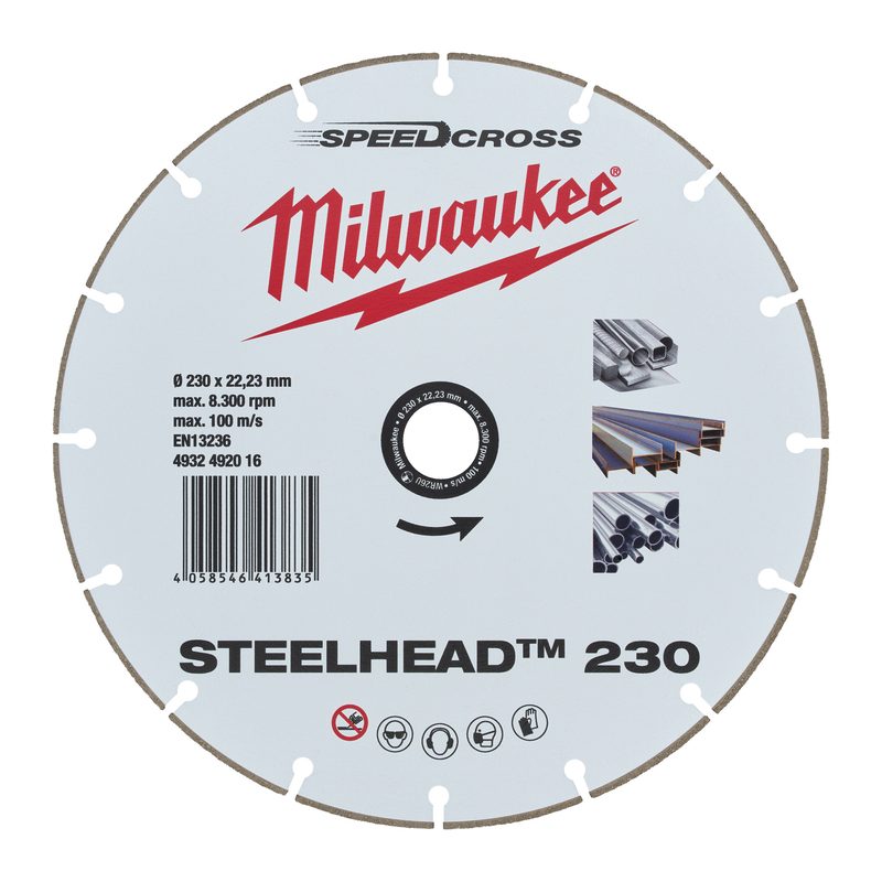Milwaukee Diamantový kotouč STEELHEAD 230mm - 1ks