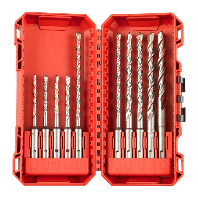Milwaukee Sada vrtákov SDS+ M2 - 10ks