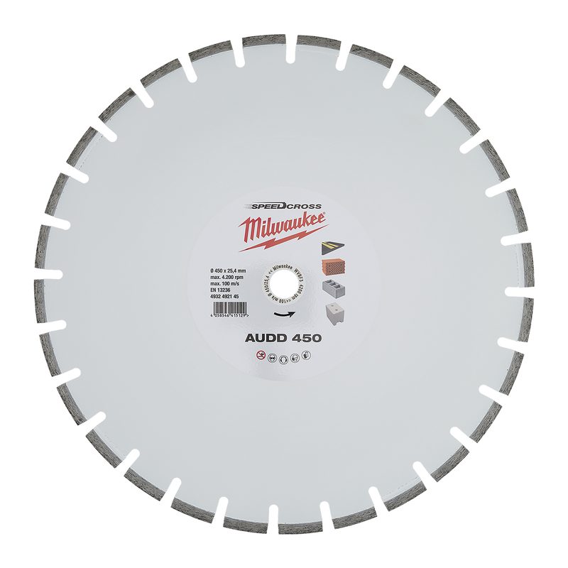 Milwaukee Diamantový kotouč AUDD 450 mm