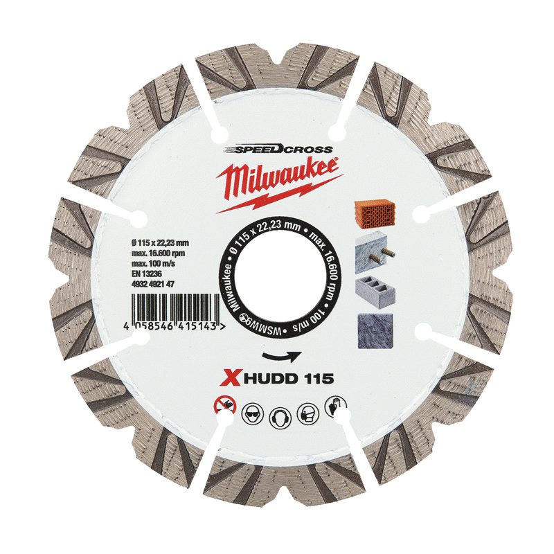 Milwaukee Diamantový kotouč XHUDD 115mm