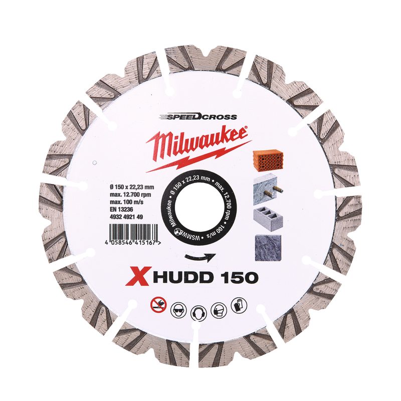 Milwaukee Diamantový kotouč XHUDD 150mm