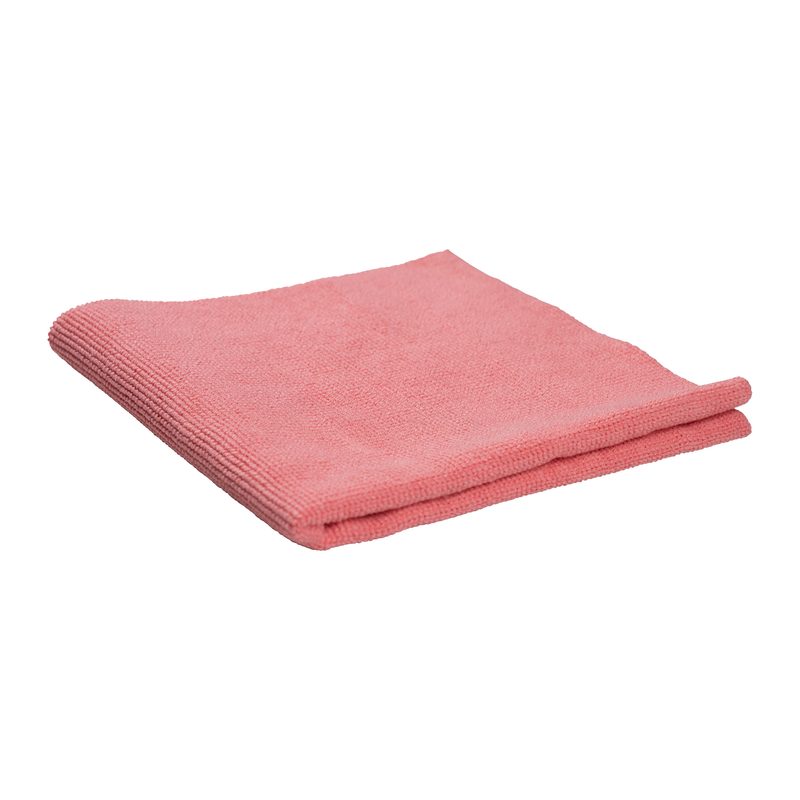 Milwaukee Leštící textil, červ./hrubý 40x40mm-2ks