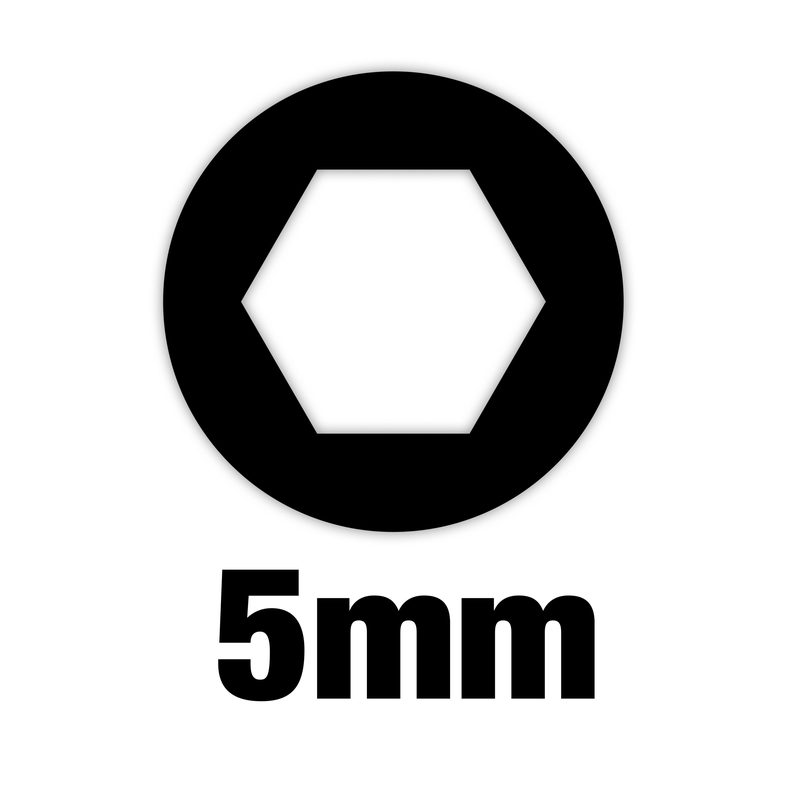 Milwaukee Šroubovák na šestihranné matice 5mm průchozí HollowCore