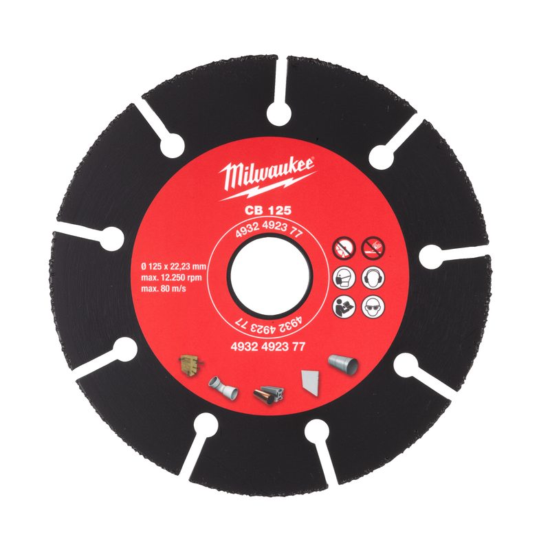Milwaukee Karbidový kotouč 125x22,2mm-1ks