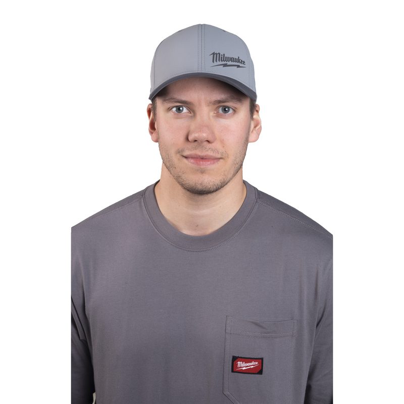 Milwaukee Funkční kšiltovka tmavě šedá L/XL