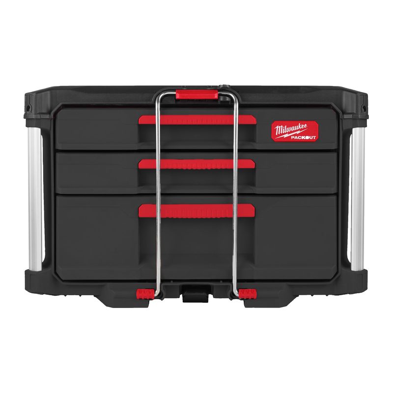 Milwaukee Packout Box 2+1 zásuvkami, 2 tenké - 1hluboká