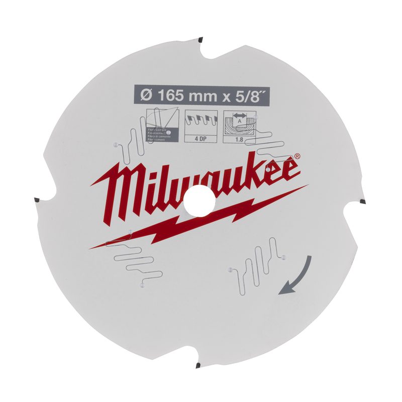Milwaukee Pilový kotouč 165X5/8X1.8X4D-1kus