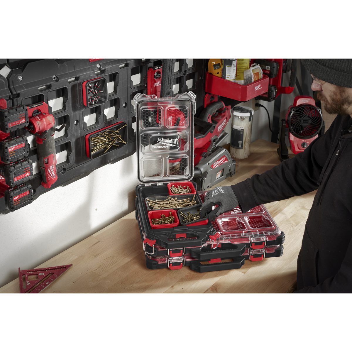 Milwaukee Packout magnetická miska 10x20cm