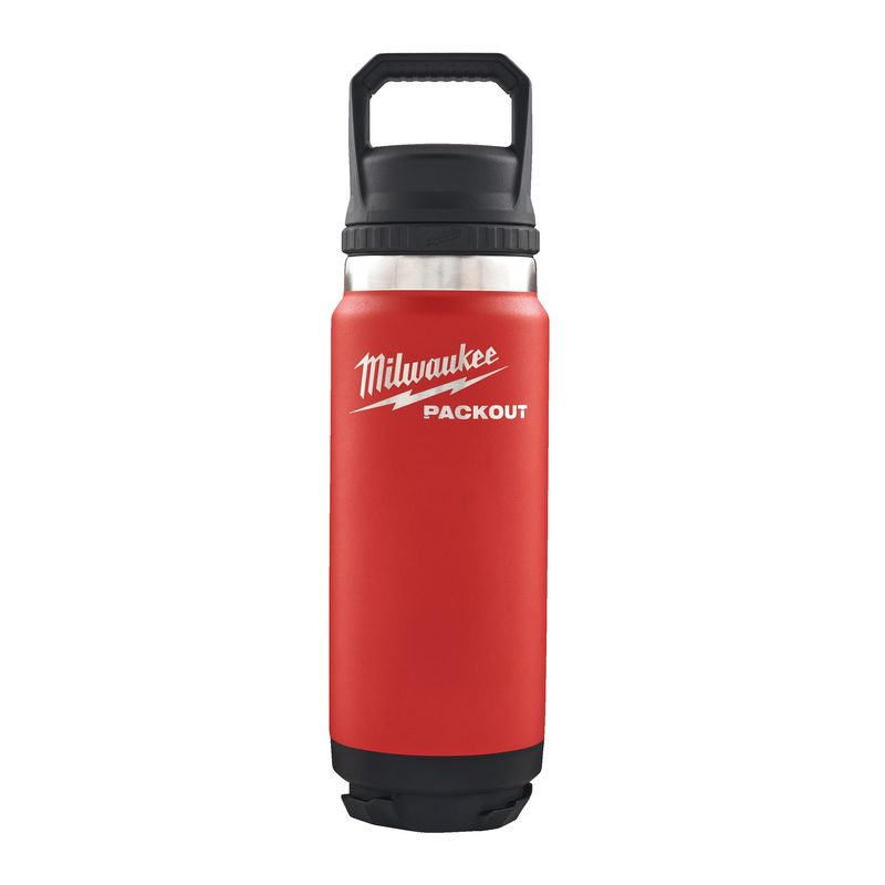 Milwaukee PACKOUT láhev 710 ml s víčkem - červená