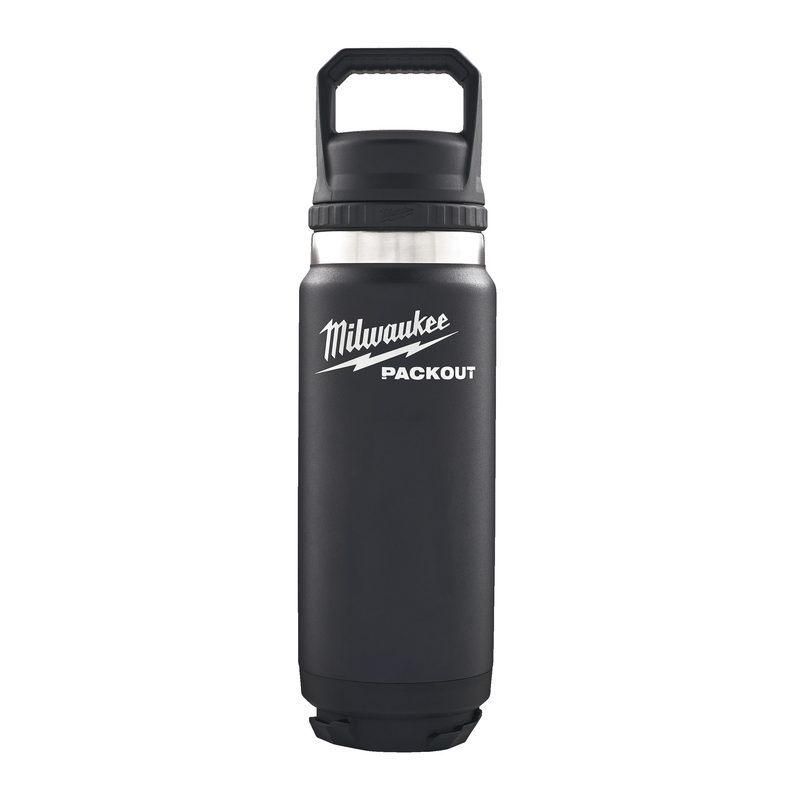 Milwaukee PACKOUT láhev 710 ml s víčkem - černá