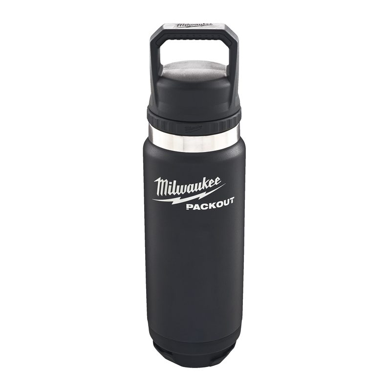 Milwaukee PACKOUT láhev 710 ml s víčkem - černá