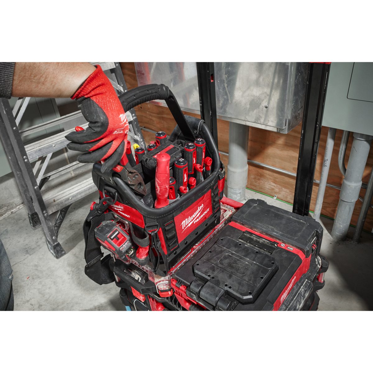 Milwaukee Taška přes rameno 25cm otevřená PACKOUT