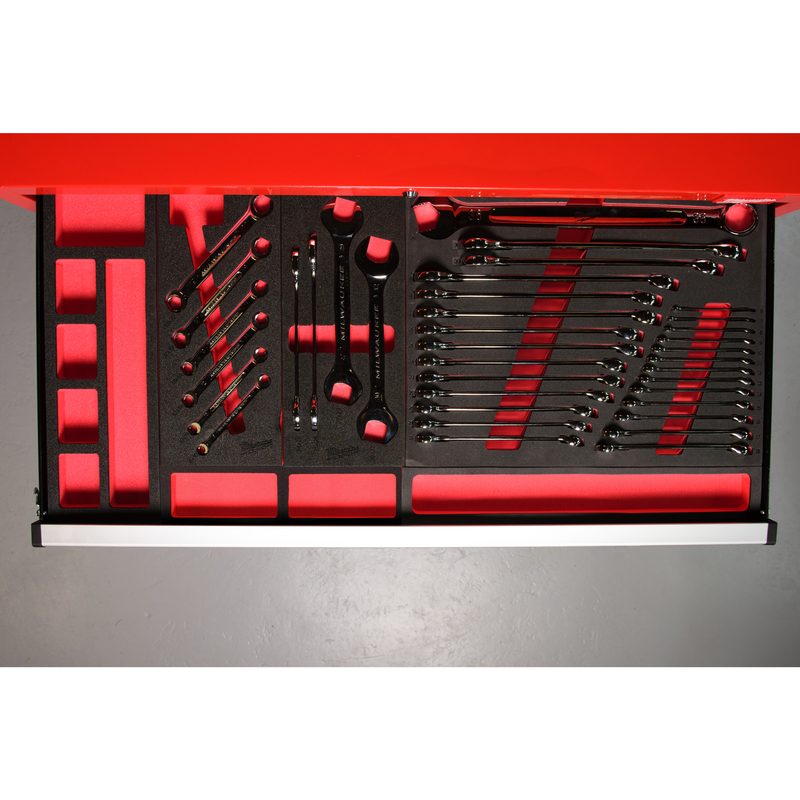 Milwaukee Prázdná pěna pro 46" ocelovou skladovací šířku 165 mm
