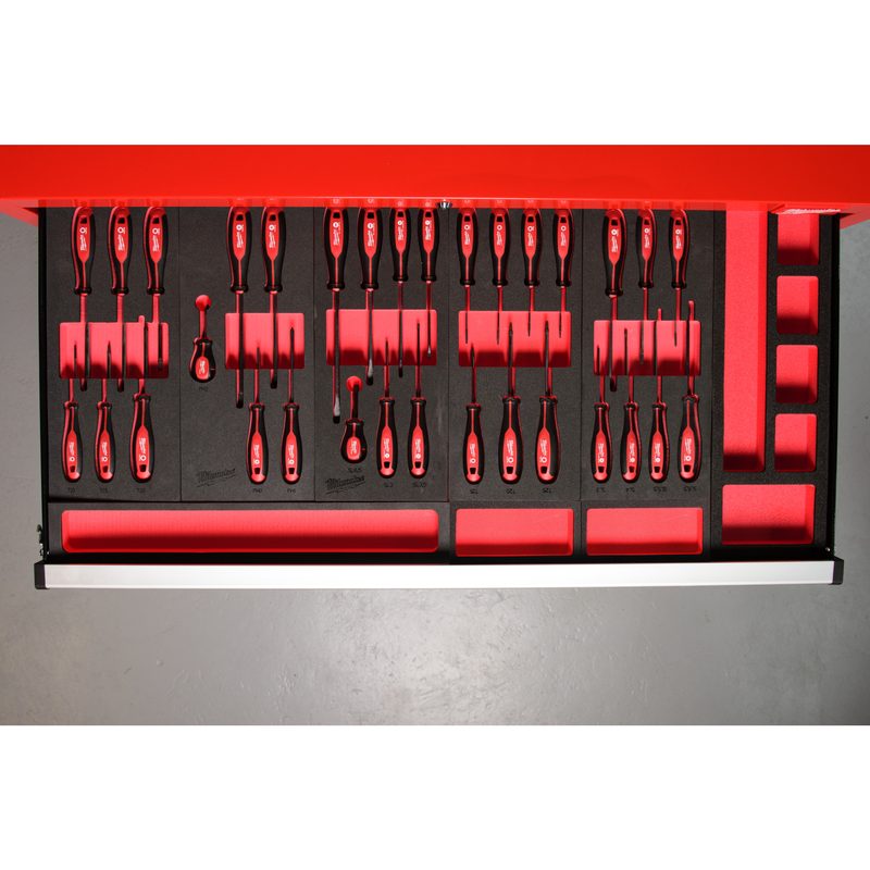 Milwaukee Prázdná pěna pro 46" ocelovou skladovací šířku 165 mm