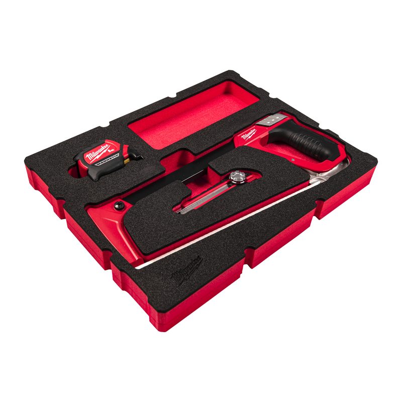 Milwaukee sada 4ks PACKOUT pro řezání a měření zásuvek v pěn.vložce