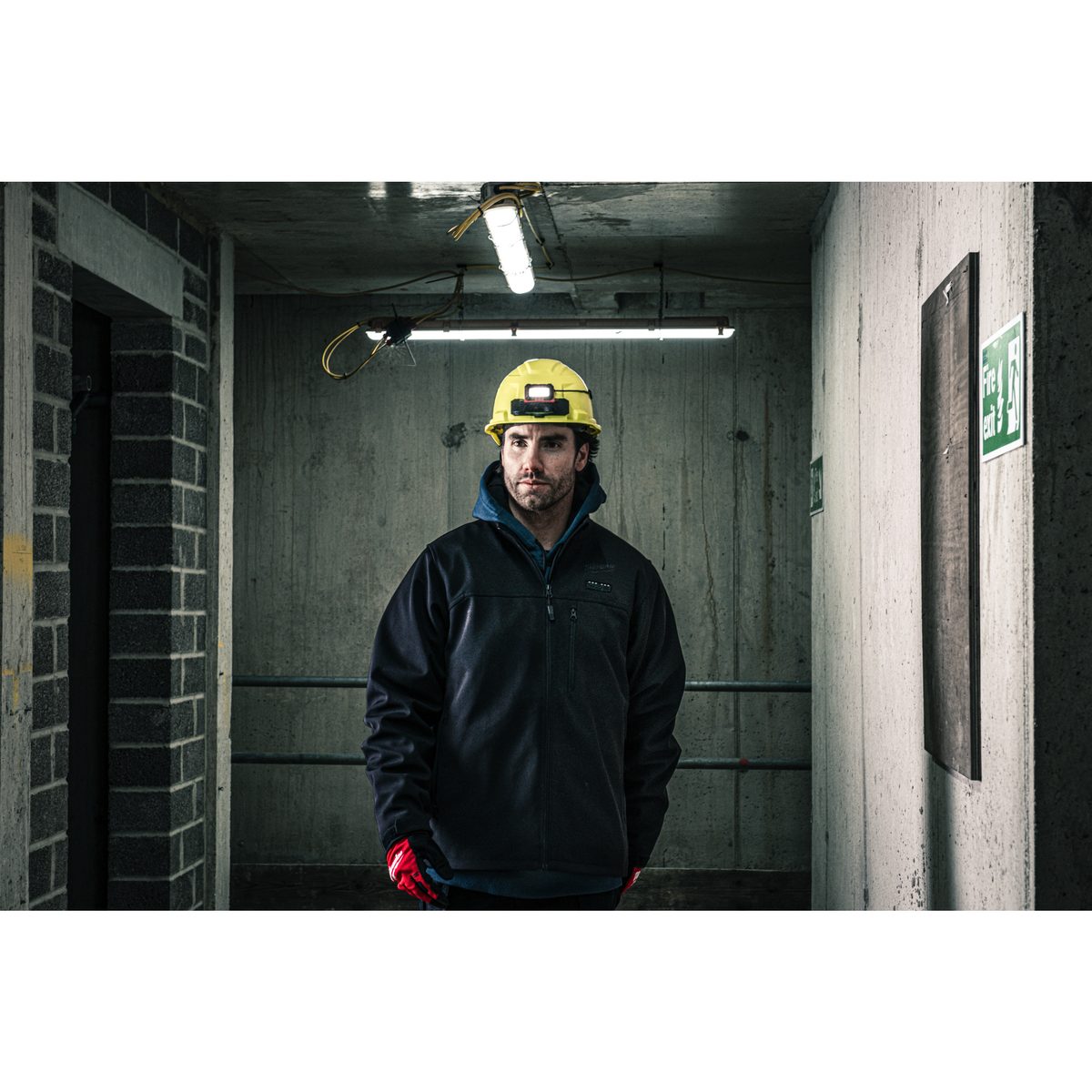 Milwaukee M12 HJBL6-0 (XXL) Vyhřívaná Bunda Černá