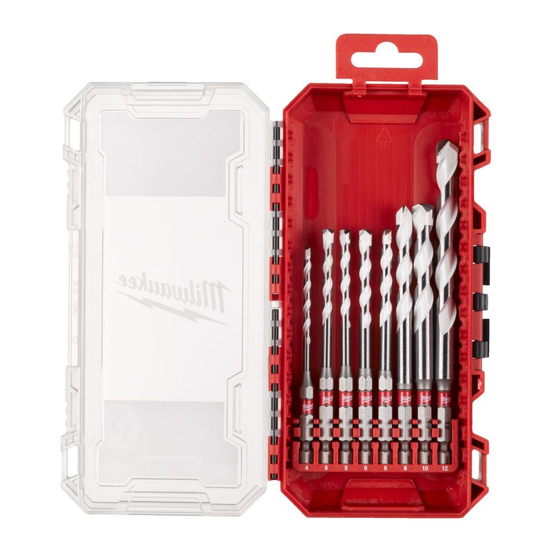 Milwaukee 8ks sada vrtáků Multi Material