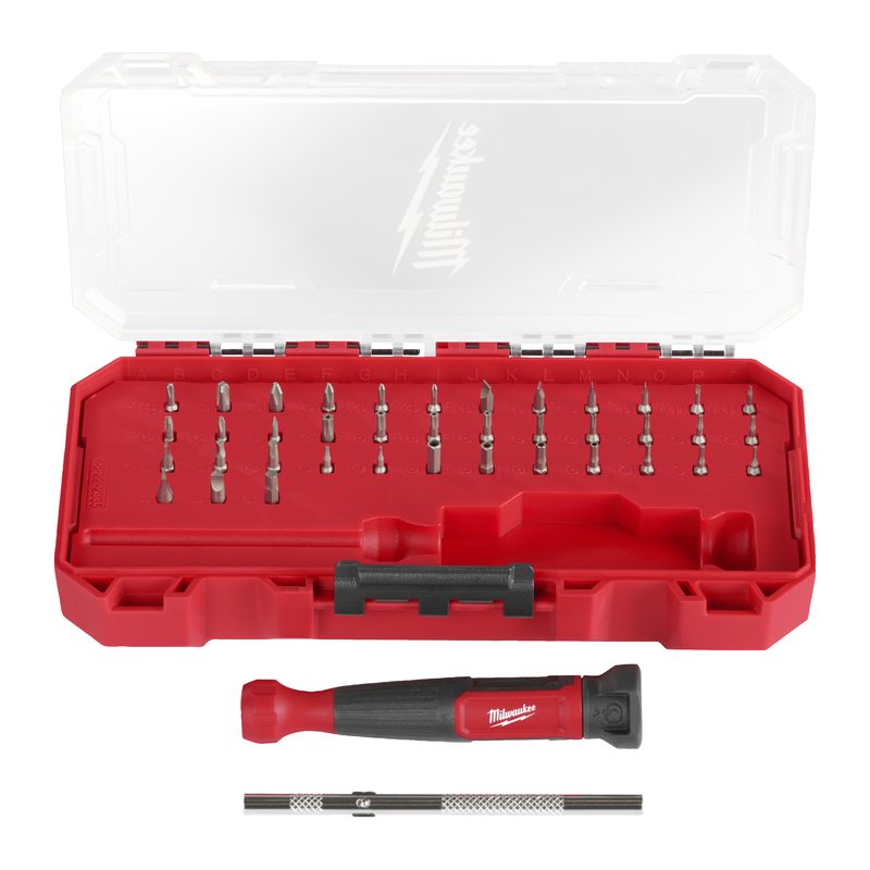 Milwaukee 39ks sada přesného šroubováku Multi-Bit s bity v pouzdře