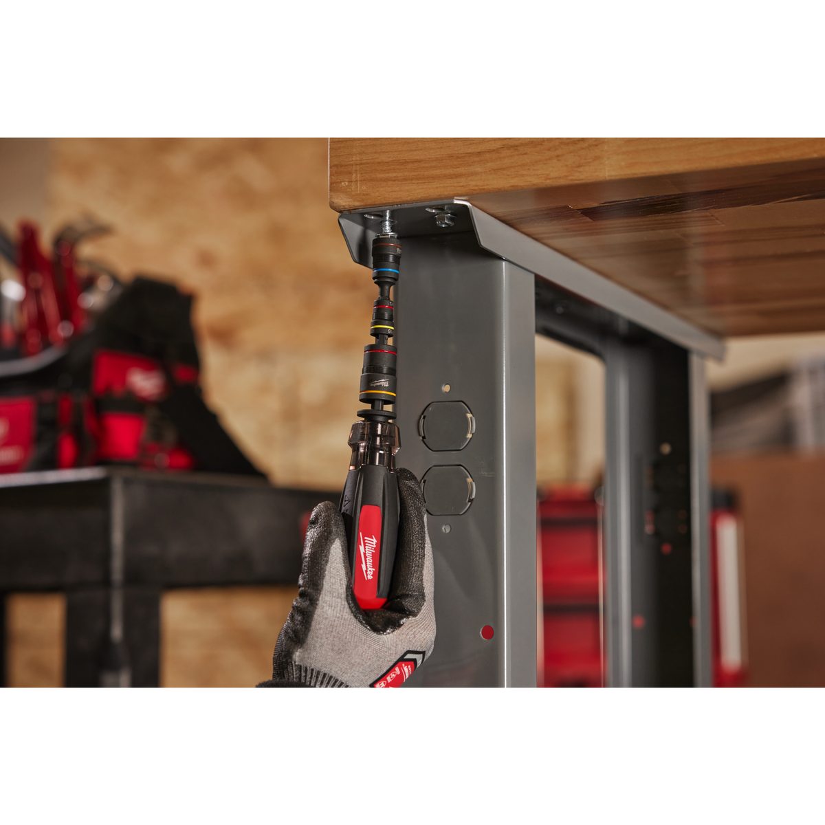 Milwaukee 6ks sada rázových průmyslových hlavic
