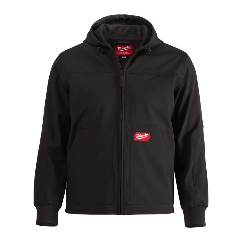 Milwaukee SJ BL XL - Freeflex softshellová bunda s kapucí černá XL