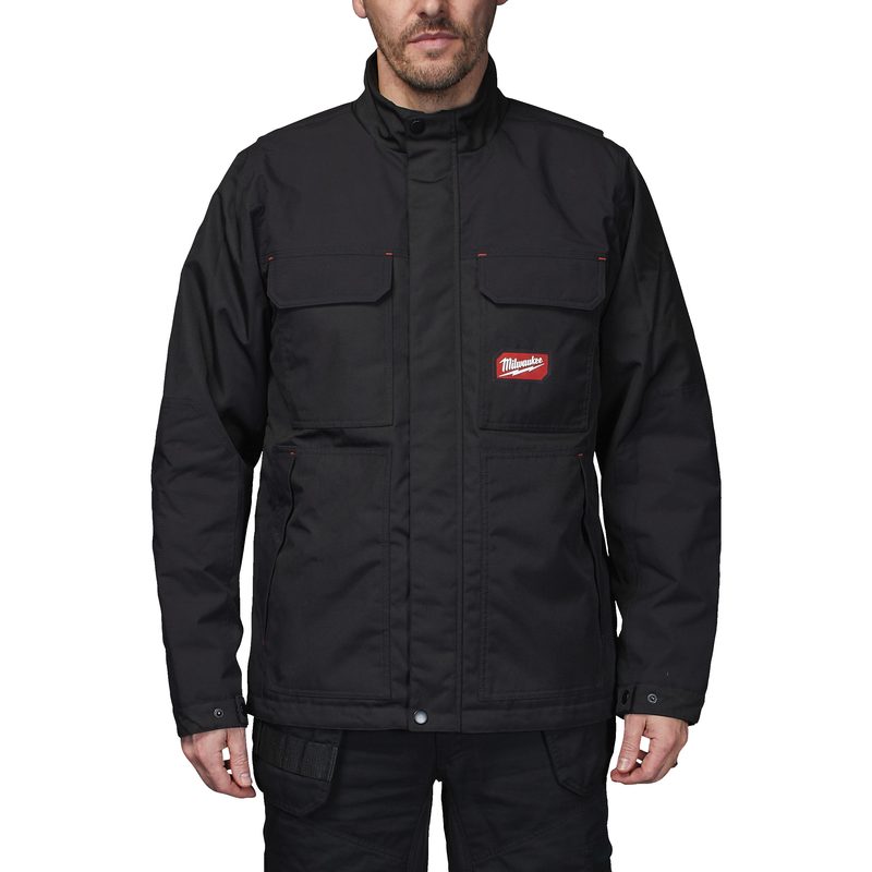 Milwaukee WJ BL S XXXL - Freeflex pracovní bunda černá XXXL