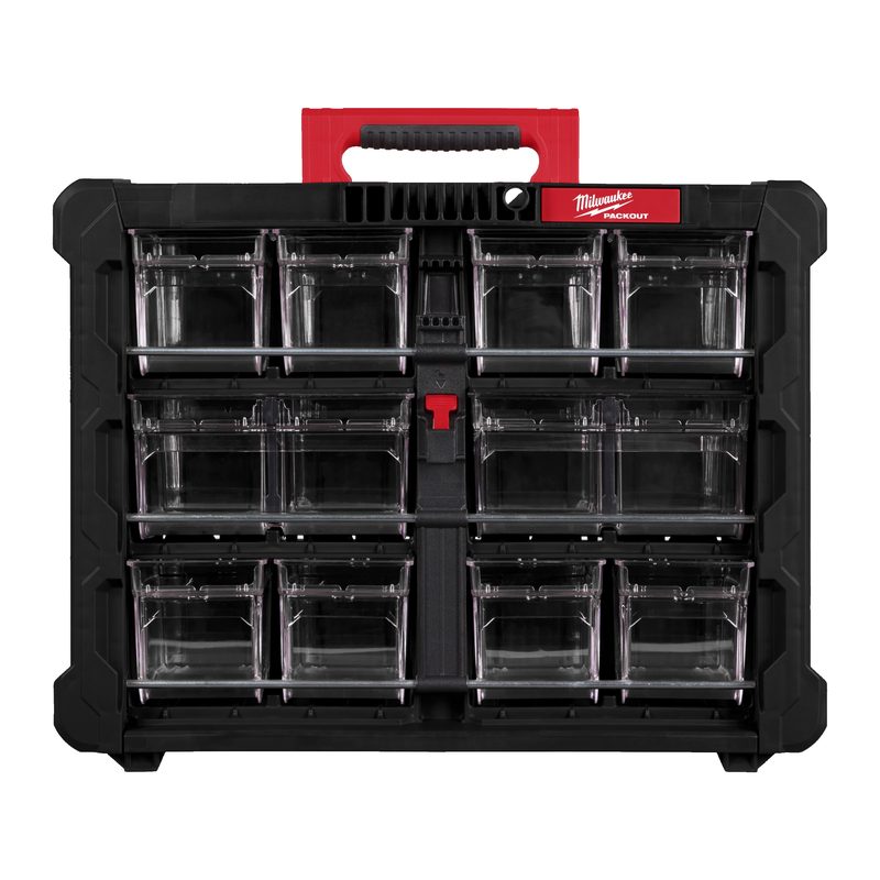 Milwaukee PACKOUT organizer s vyjmutelnými zásobníky
