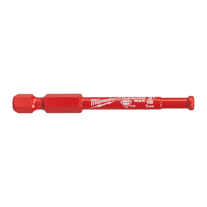 Milwaukee Diamond PLUS vrtáky pro suché/ mokré vrtání 5 MM