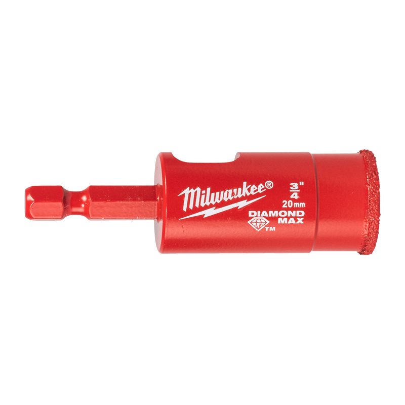 Milwaukee Diamond PLUS vrtáky pro suché/ mokré vrtání 20 MM