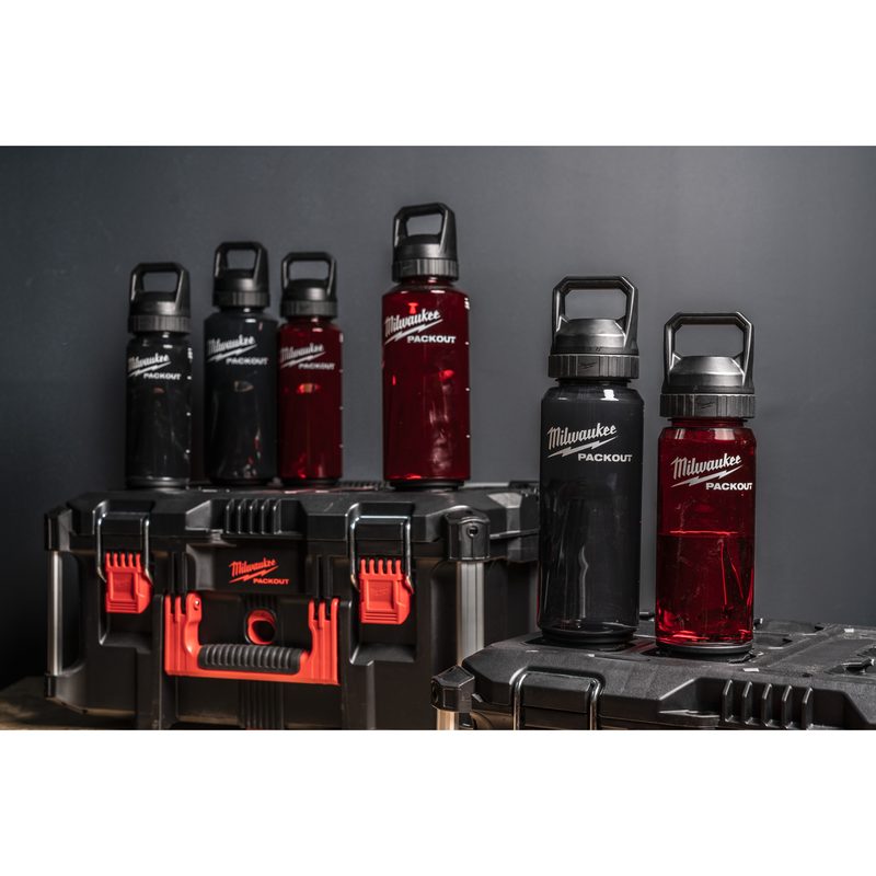 Milwaukee PACKOUT 1420ml Plastová láhev - Černá