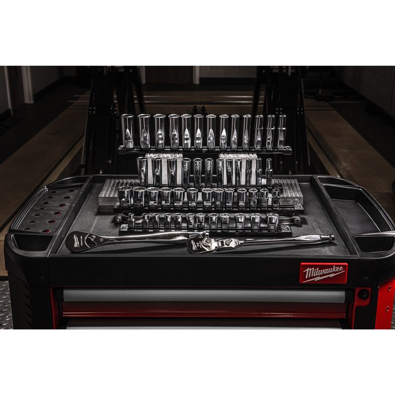Milwaukee 12pc 3/8" Drive 12-Point Socket Set - Metric